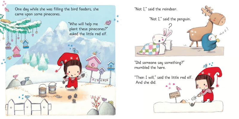 The Little Red Elf US - Hardback