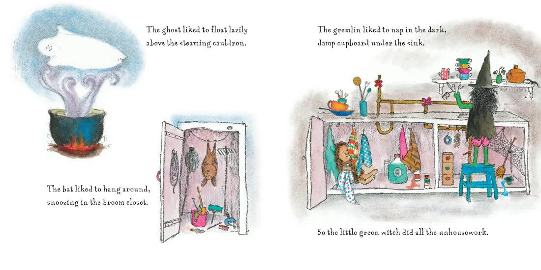 The Little Green Witch US - Paperback / softback