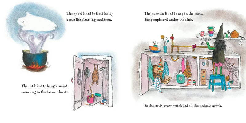 The Little Green Witch US - Paperback / softback