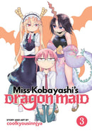 Miss Kobayashi's Dragon Maid Vol. 3-Manga and East Asian style / tradition comic books-買書書 BuyBookBook