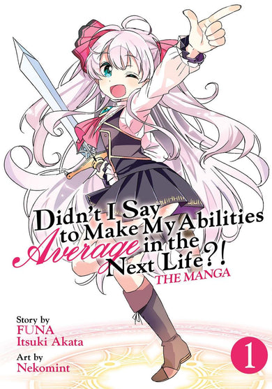 Didn't I Say to Make My Abilities Average in the Next Life?! (Manga) Vol. 1-Manga and East Asian style / tradition comic books-買書書 BuyBookBook