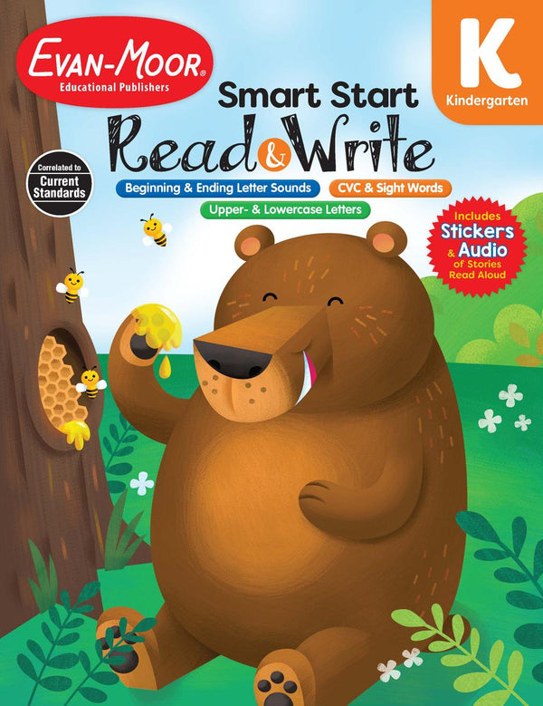 Smart Start: Read and Write, Kindergarten Workbook-買書書 BuyBookBook