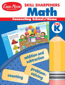 Skill Sharpeners: Math, PreK Workbook-買書書 BuyBookBook