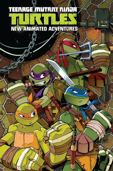 Teenage Mutant Ninja Turtles: New Animated Adventures Omnibus Volume 1-Graphic novels/ Comic books/ Manga/ Cartoons-買書書 BuyBookBook