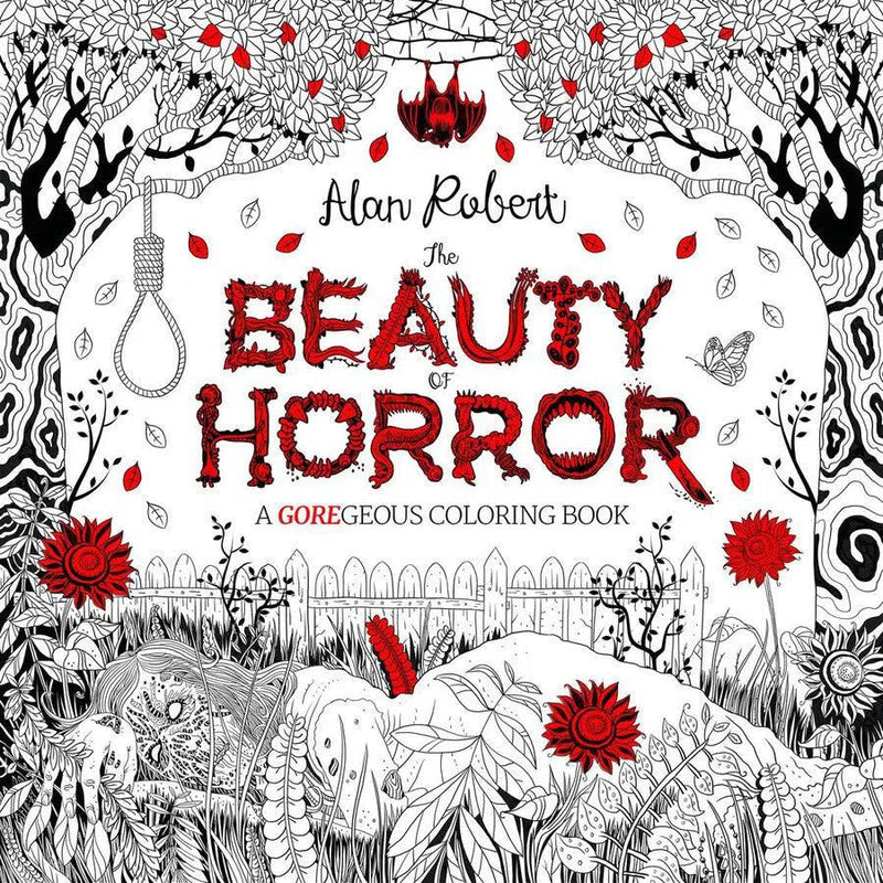 The Beauty of Horror 1: A GOREgeous Coloring Book-Adult colouring and activity books-買書書 BuyBookBook