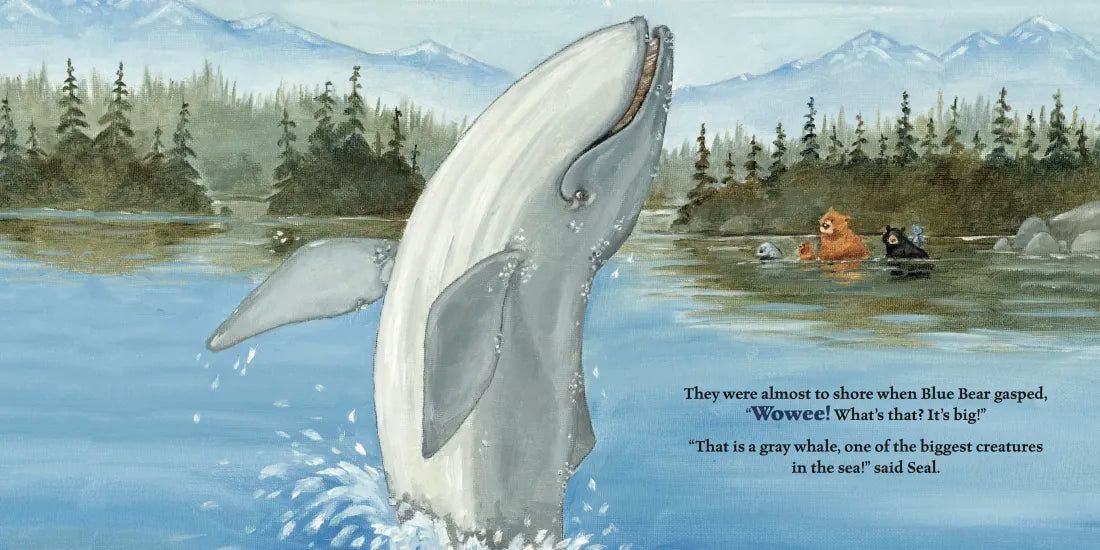 Three Bears of the Pacific Northwest US - Board book