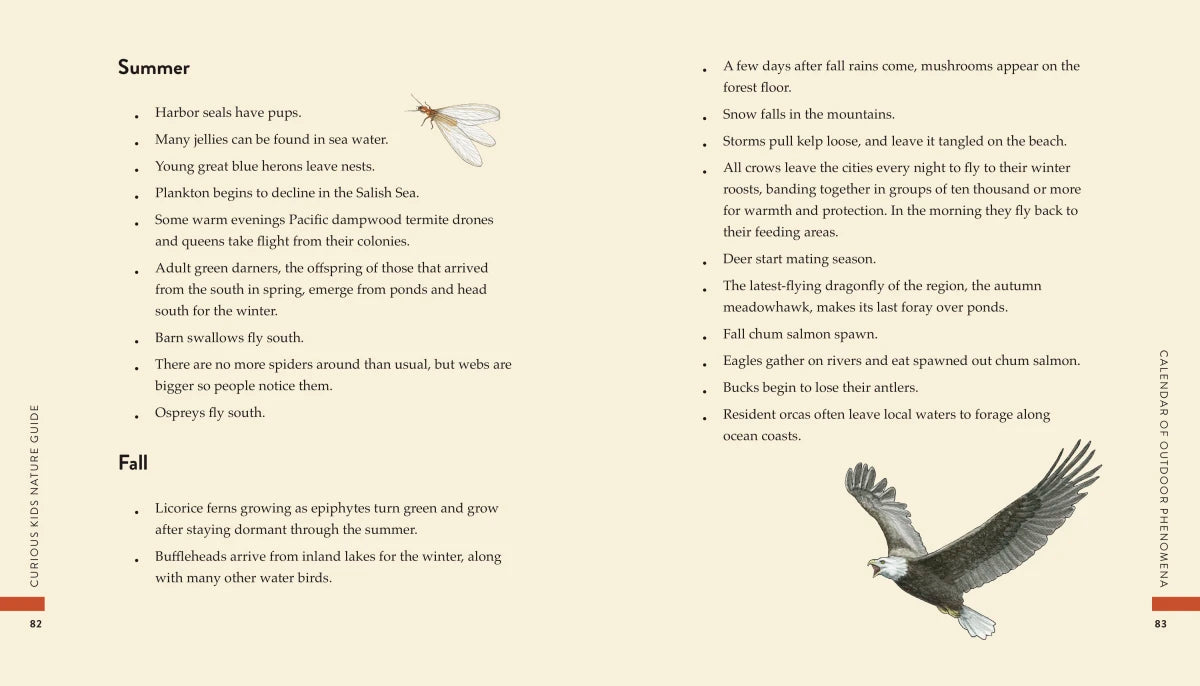 Curious Kids Nature Guide US - Hardback