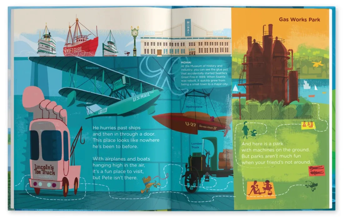 Larry Gets Lost in Seattle US - Hardback