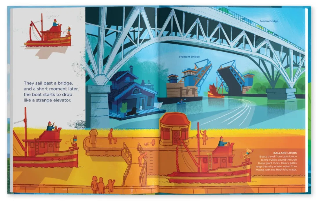 Larry Gets Lost in Seattle US - Hardback