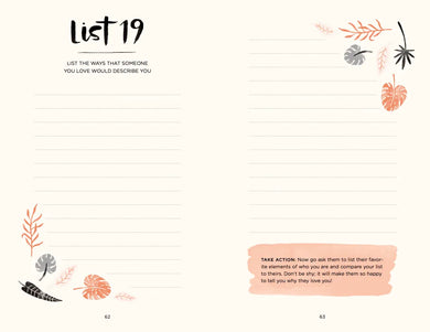 52 Lists for Happiness US - Diary or journal