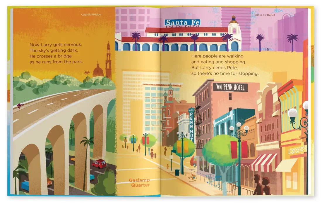 Larry Gets Lost in San Diego US - Hardback