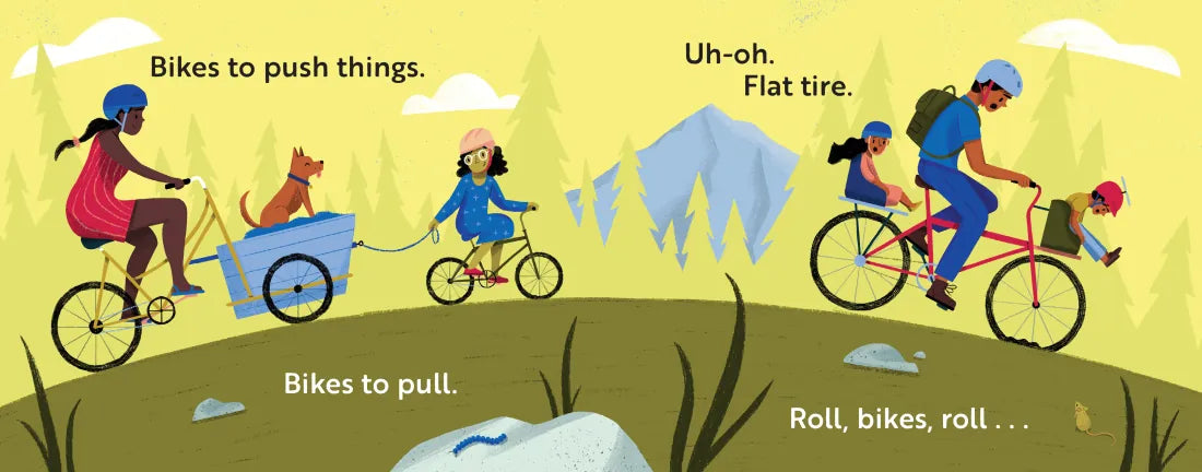 Go, Bikes, Go! A Bike Book for Toddlers 1-3 US - Board book