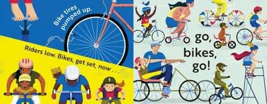 Go, Bikes, Go! A Bike Book for Toddlers 1-3 US - Board book