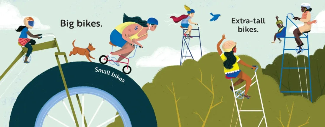 Go, Bikes, Go! US - Board book