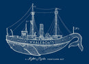 Whaleboats: A Kyler Martz Postcard Set-Art: general-買書書 BuyBookBook