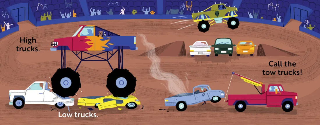 Go, Trucks, Go! A Truck Book for Toddlers 1-3 US - Board book