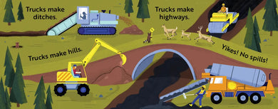 Go, Trucks, Go! A Truck Book for Toddlers 1-3 US - Board book