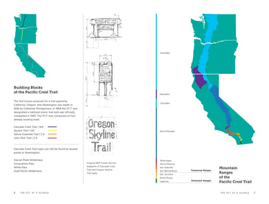 The Pacific Crest Trail US - Paperback / softback