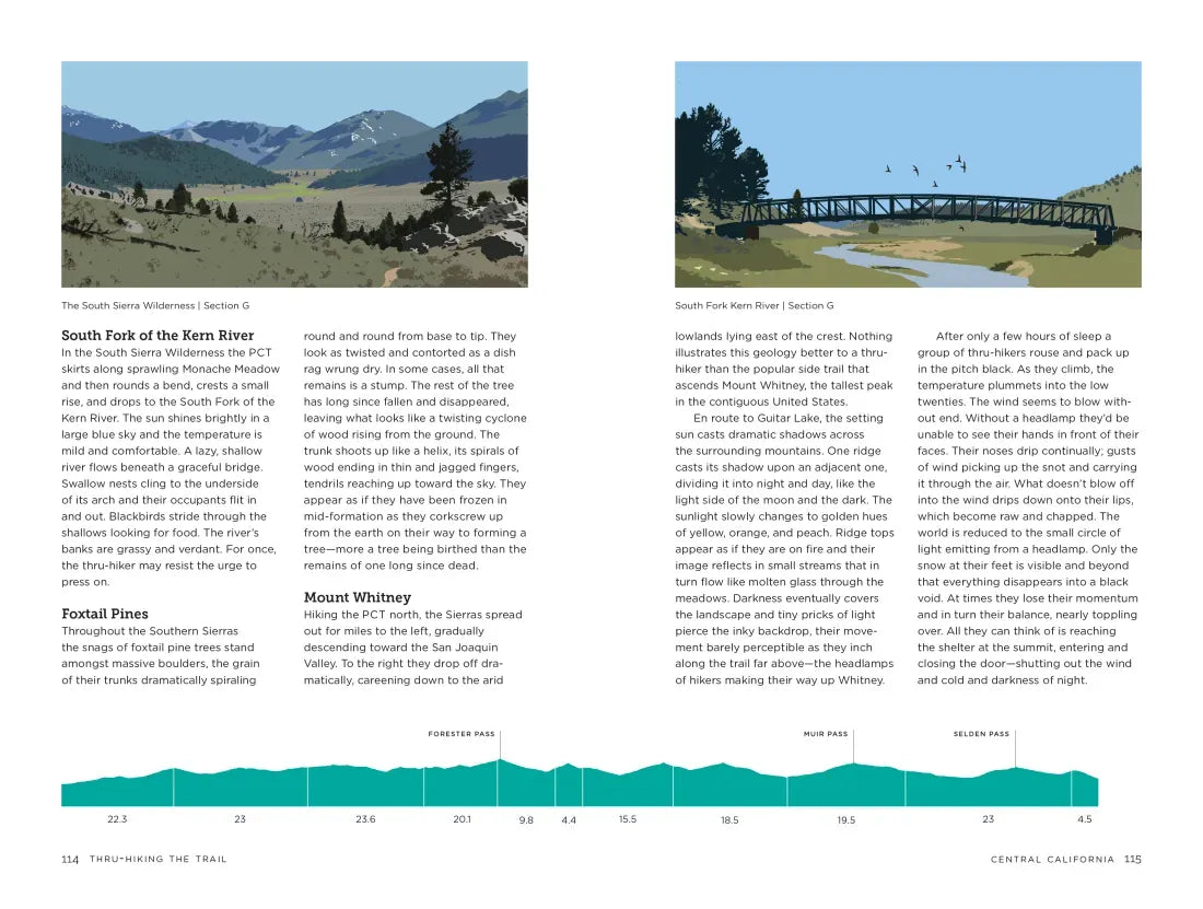 The Pacific Crest Trail US - Paperback / softback