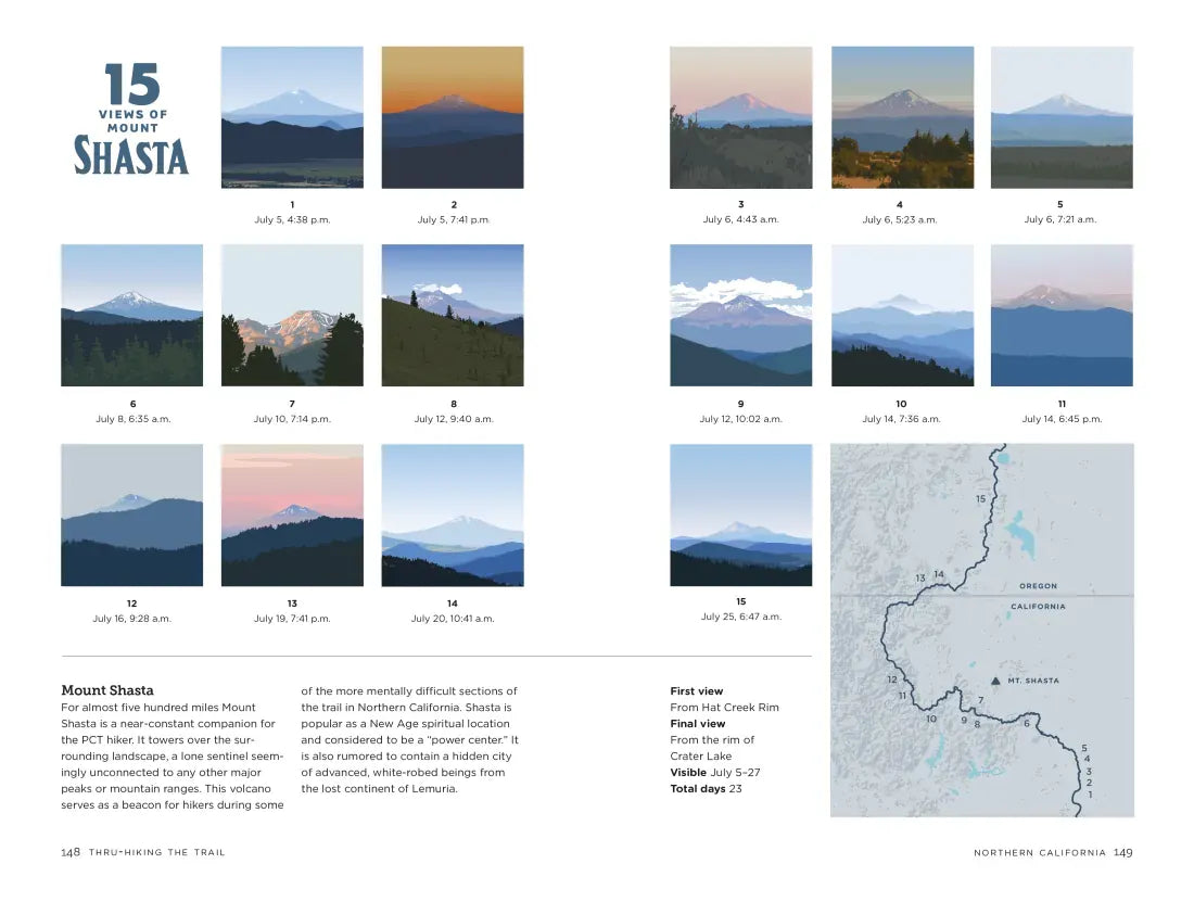 The Pacific Crest Trail US - Paperback / softback