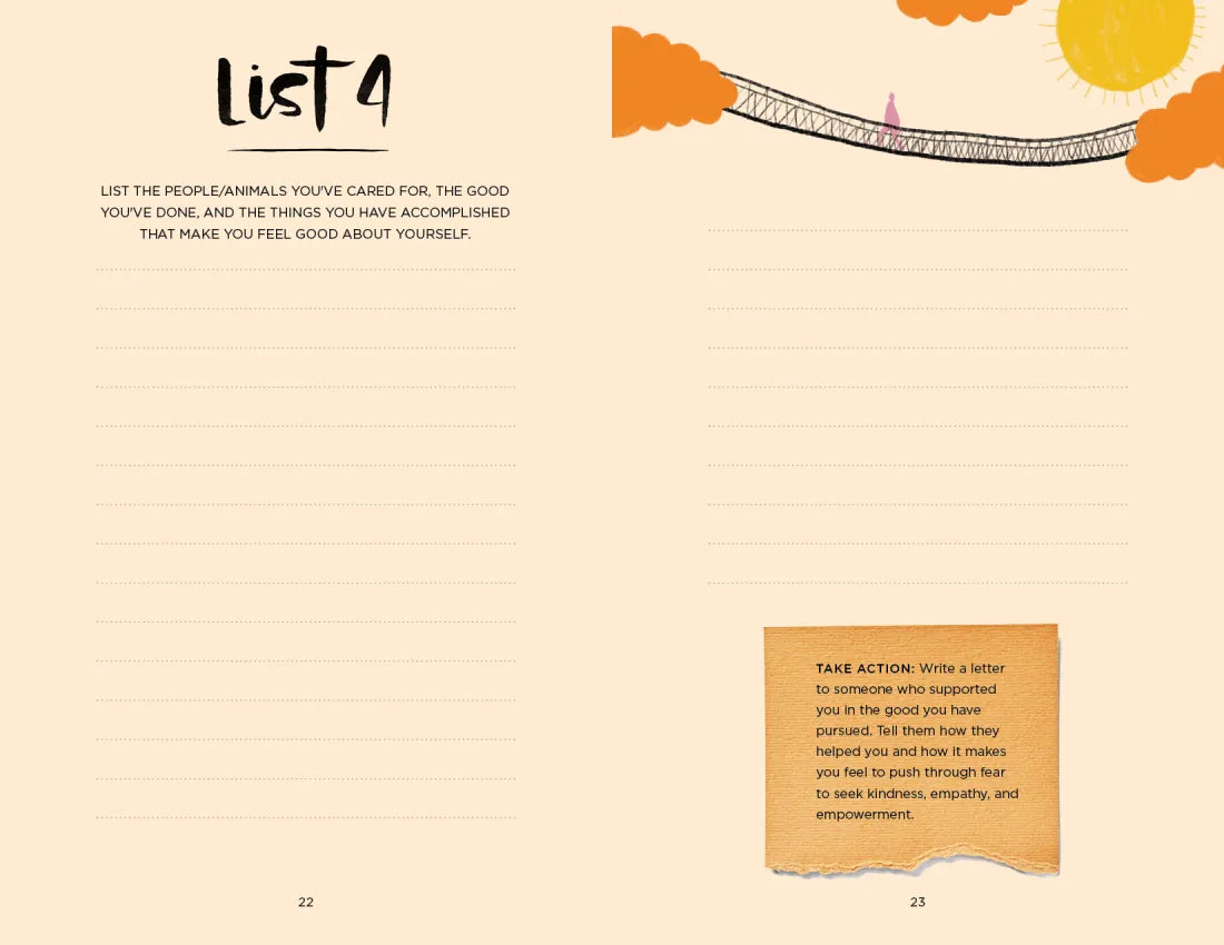 52 Lists for Bravery US - Diary or journal