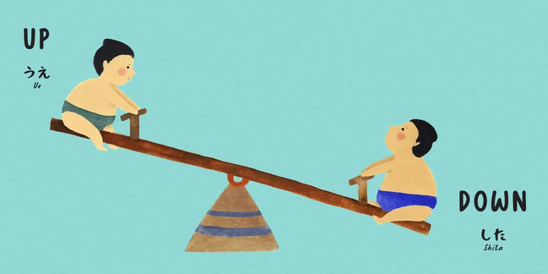 Sumo Opposites US - Board book