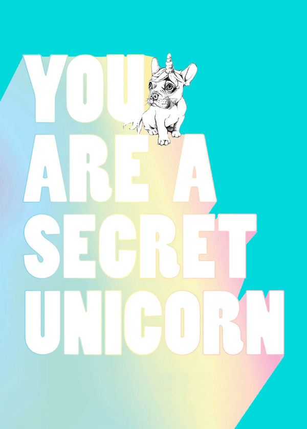 You Are a Secret Unicorn (Journal)-Lifestyle and Leisure-買書書 BuyBookBook