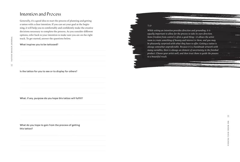 Tattoo Design Journal US - Diary or journal