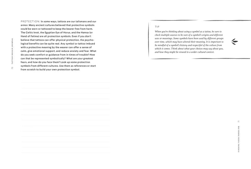 Tattoo Design Journal US - Diary or journal