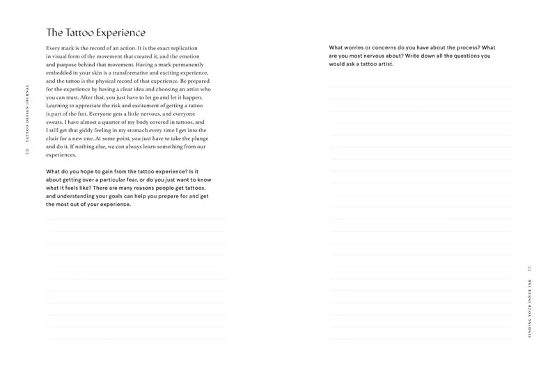 Tattoo Design Journal US - Diary or journal