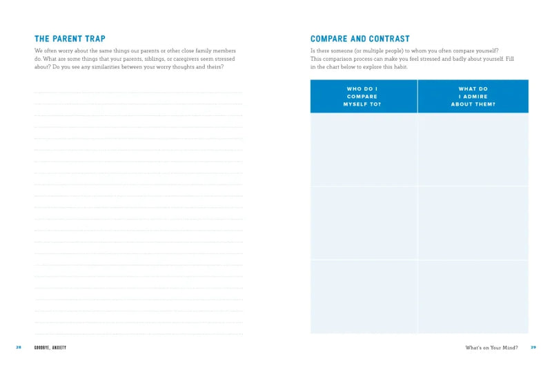 Goodbye, Anxiety US - Diary or journal