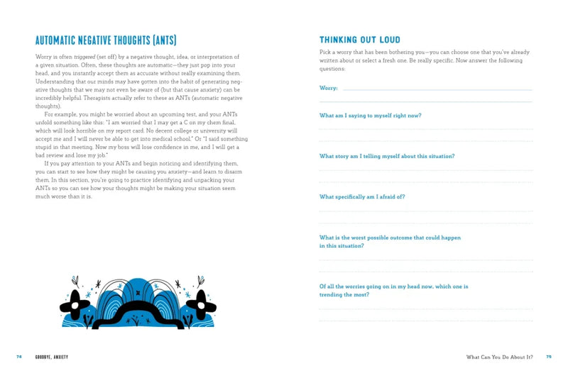 Goodbye, Anxiety US - Diary or journal