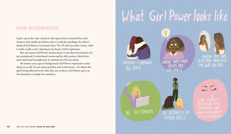 The Just Girl Project Book of Self-Care US - Hardback