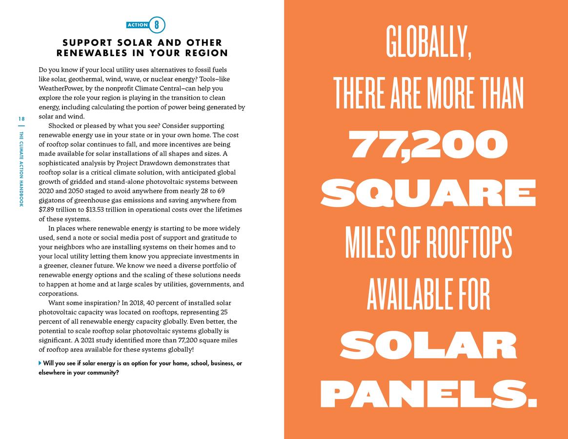 The Climate Action Handbook US - Paperback / softback