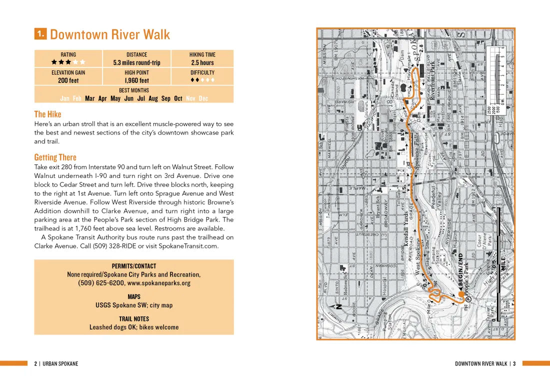 Day Hike Inland Northwest: Spokane, Coeur d’Alene, and Sandpoint, 2nd Edition US - Paperback / softback