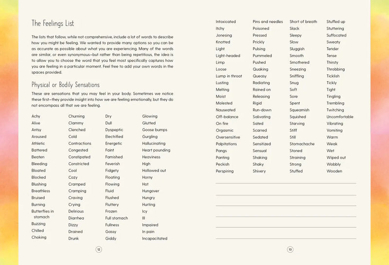 How Am I Feeling Right Now? US - Diary or journal