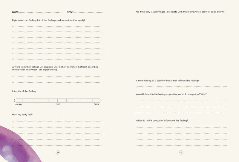 How Am I Feeling Right Now? US - Diary or journal