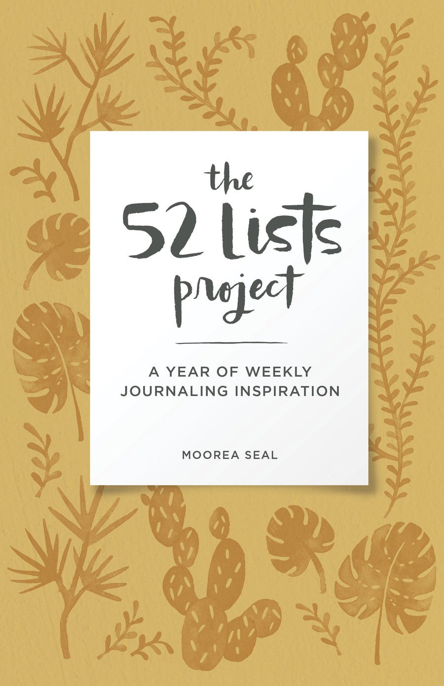 The 52 Lists Project Botanical Pattern-Lifestyle and Leisure-買書書 BuyBookBook