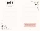 The 52 Lists Project Botanical Pattern US - Diary or journal