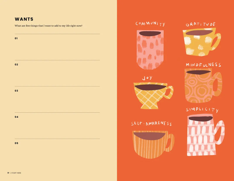 The Reset Workbook US - Diary or journal