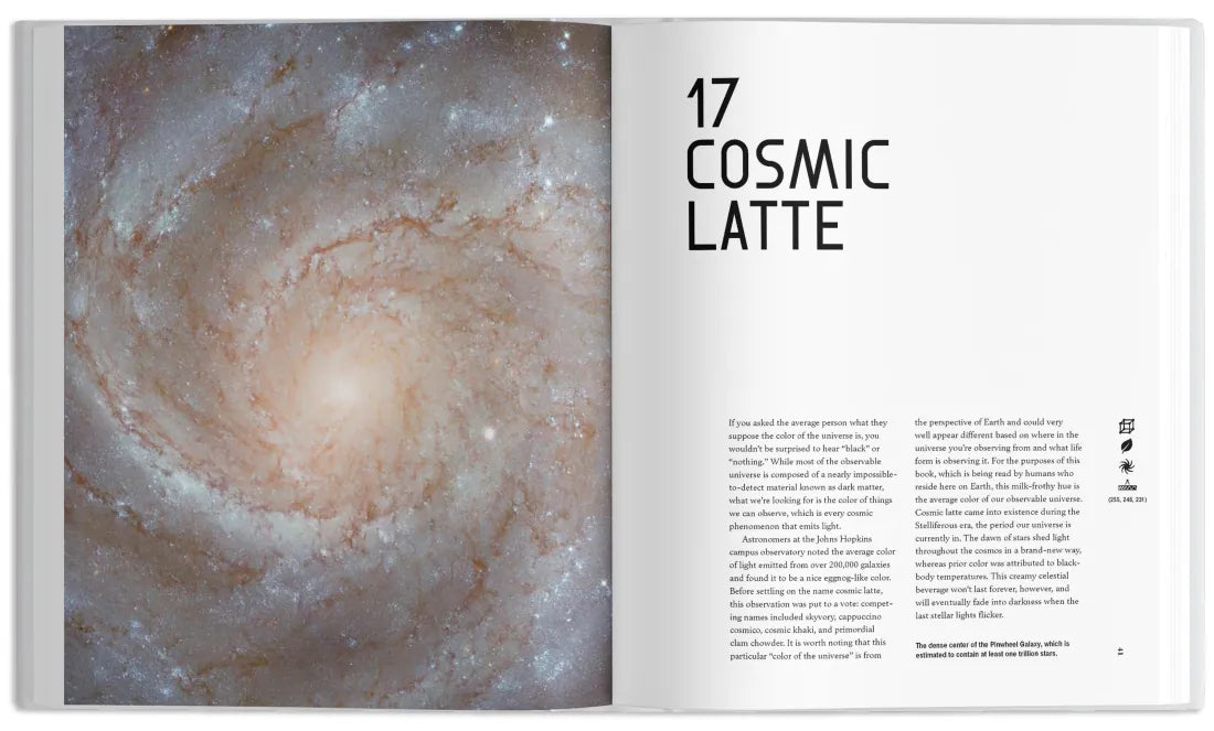 The Universe in 100 Colors US - Hardback