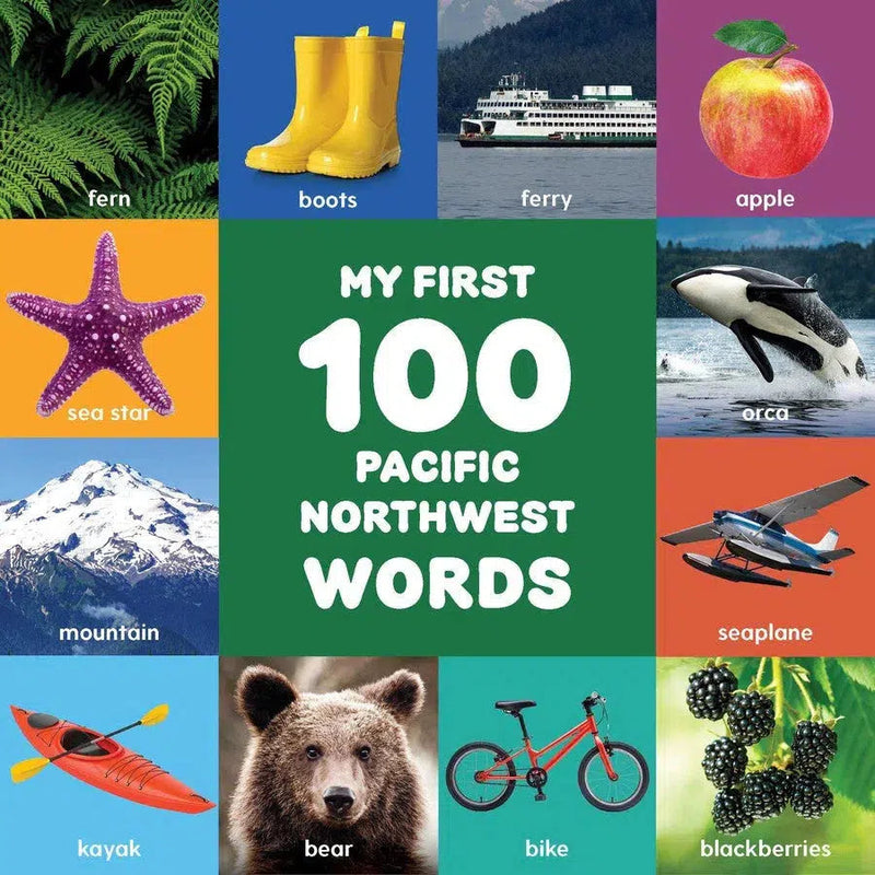 My First 100 Pacific Northwest Words-Early years: letters and words-買書書 BuyBookBook