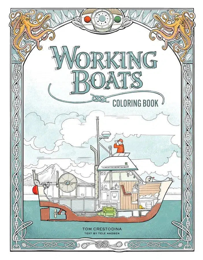 Working Boats Coloring Book-Children’s / Teenage general interest: Science and technology-買書書 BuyBookBook