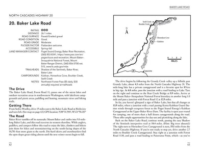 Wild Roads Washington, 2nd Edition US - Paperback / softback