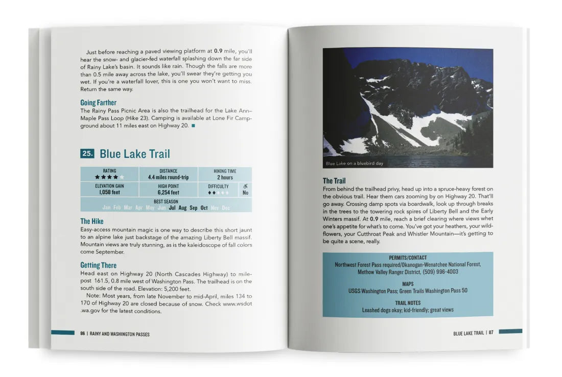 Day Hike Washington: North Cascades, 5th Edition US - Paperback / softback