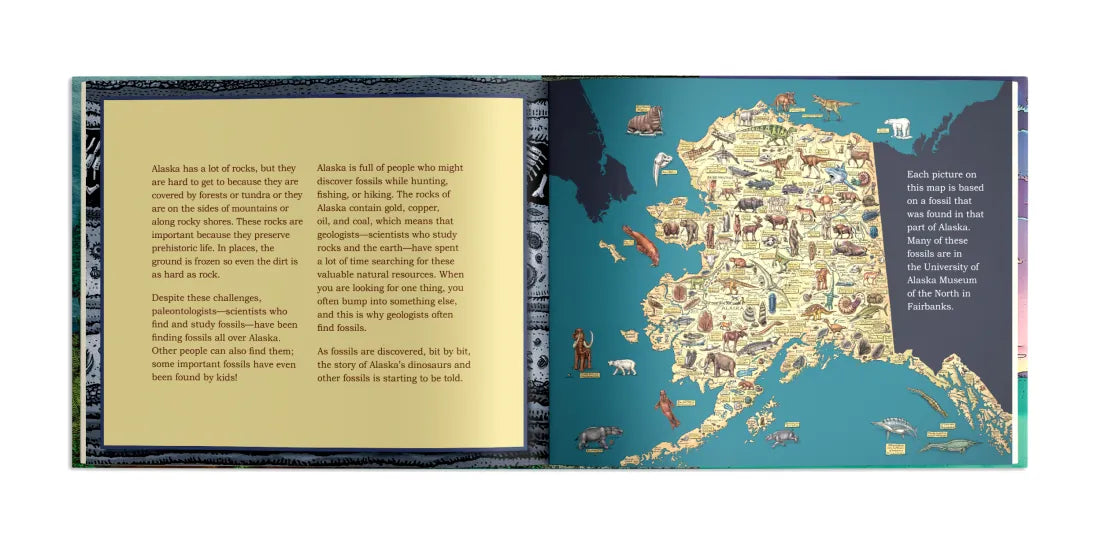 Alaska Dinosaurs, Mammoths, and More US - Hardback