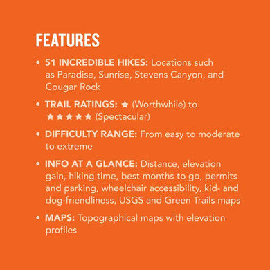 Day Hike Washington: Mount Rainier, 5th Edition US - Paperback / softback