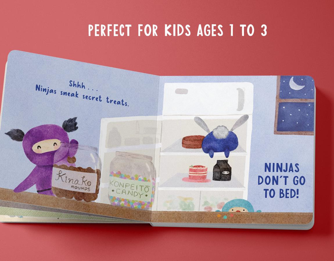 Good Night, Ninjas US - Board book