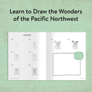 Pacific Northwest Line Drawing US - Paperback / softback