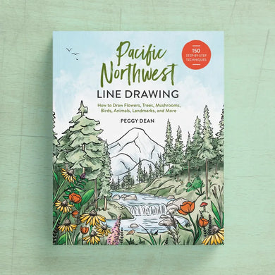 Pacific Northwest Line Drawing US - Paperback / softback